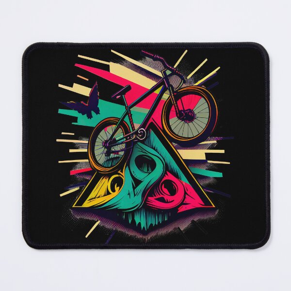 Item preview, BMX graphics with a mix of colorful and simple forms, in a tattoo and pop-art inspired by the look of cartoons (11) designed and sold by TourDePassion.