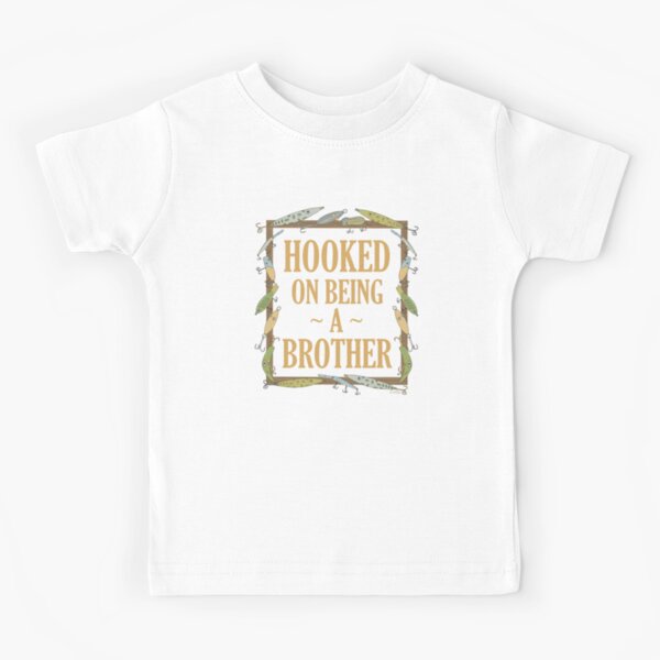 Hooked on being a Dad - Dad Fishing Lure Design - Fishing Lures Border -  Black Baby T-Shirt for Sale by EcoElsa
