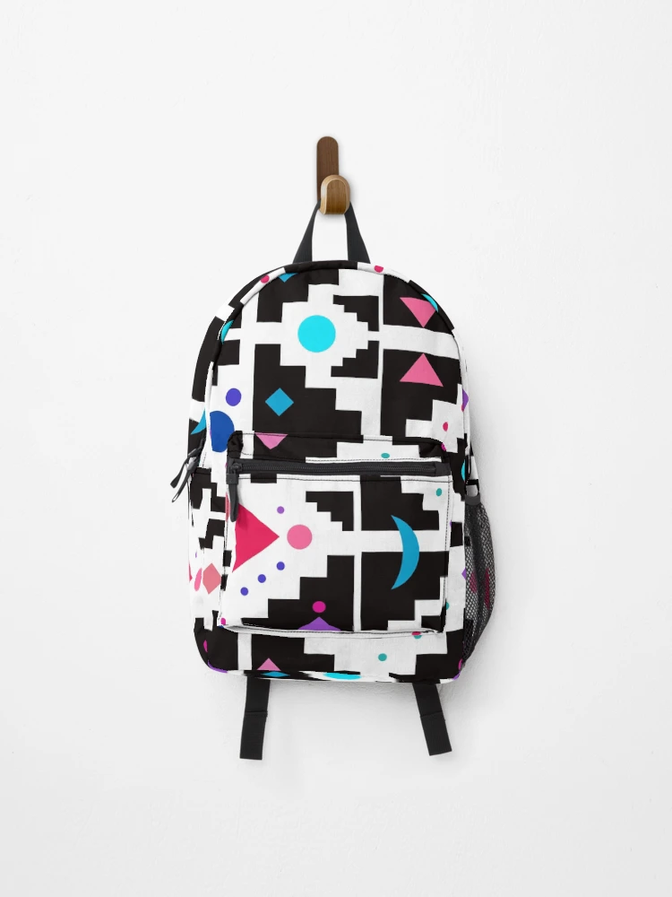 Thumbnail 1 of 3, Backpack, Geometric pattern design designed and sold by Inaroda.