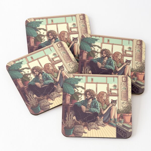 Item preview, couple are high on Valentine's Day designed and sold by DeluluDealer.