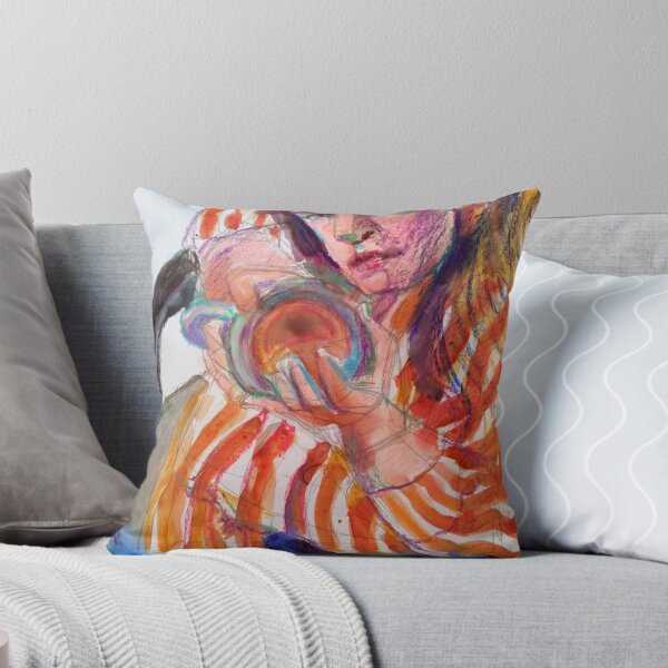Item preview, Figure with coffee in complementary colors designed and sold by jsjschmidt2017.