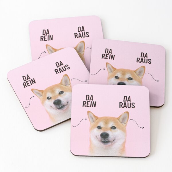 Item preview, Da Rein Da Raus designed and sold by LuaNovaFineArts.