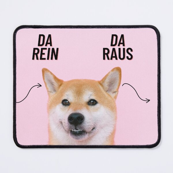 Item preview, Da Rein Da Raus designed and sold by LuaNovaFineArts.