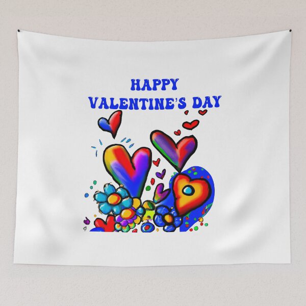 Item preview, Cute Cartoon Hearts Happy Valentine’s Day Design designed and sold by Vividality.