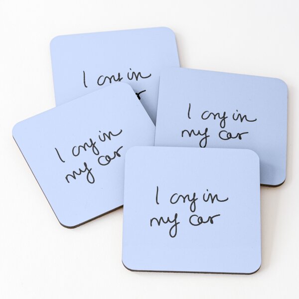 Item preview, I cry in my car designed and sold by FinapplePudding.