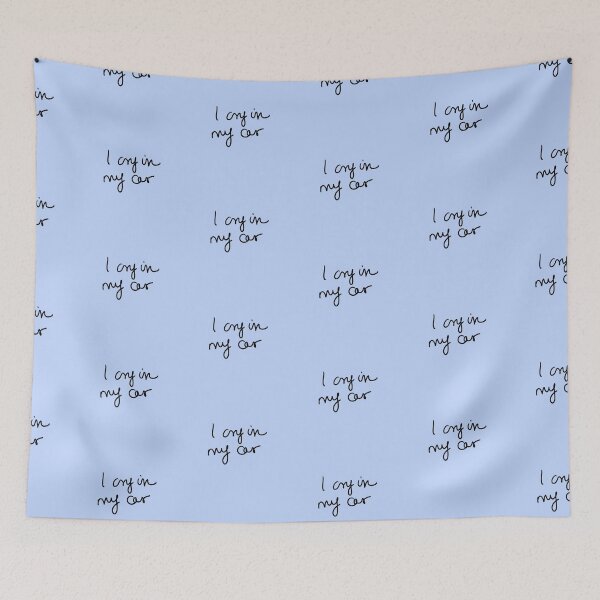 Item preview, I cry in my car designed and sold by FinapplePudding.