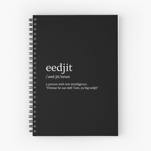 Item preview, Funny Scottish Dictionary- eedjit designed and sold by RektRepublic.