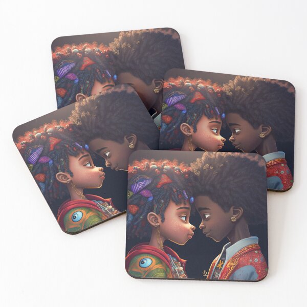 Item preview, Las vidas negras importan Amor Belleza africana 30 | Dibujos animados coloridos designed and sold by Sunchaser World.