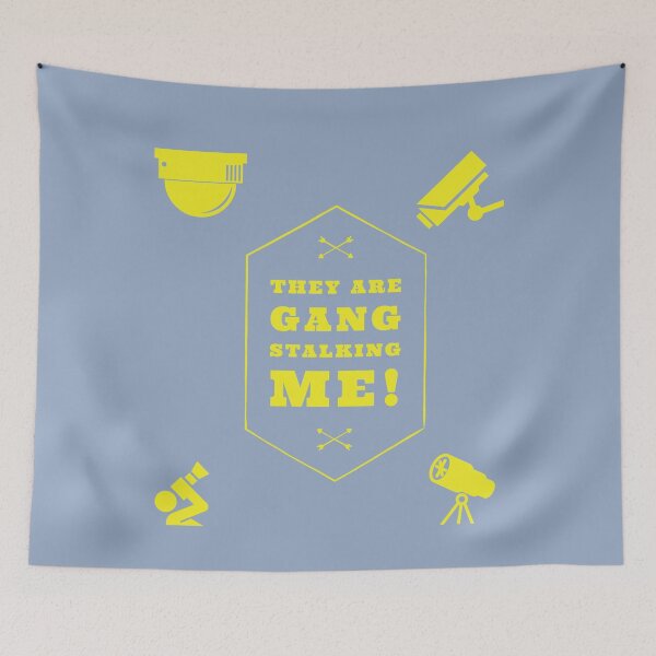 Item preview, CONSPIRACY THEORIES GANGSTALKING  PARANOID   designed and sold by GabrielPatter.