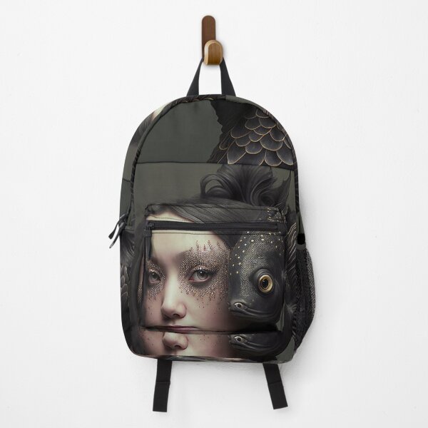 Item preview, Japanese Model with fish hair designed and sold by Simone Davino.