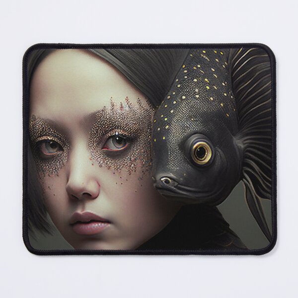 Item preview, Japanese Model with fish hair designed and sold by Simone Davino.
