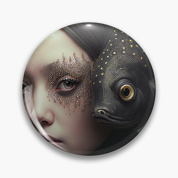 Item preview, Japanese Model with fish hair designed and sold by Simone Davino.