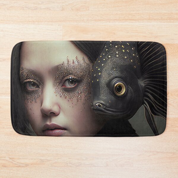 Item preview, Japanese Model with fish hair designed and sold by Simone Davino.