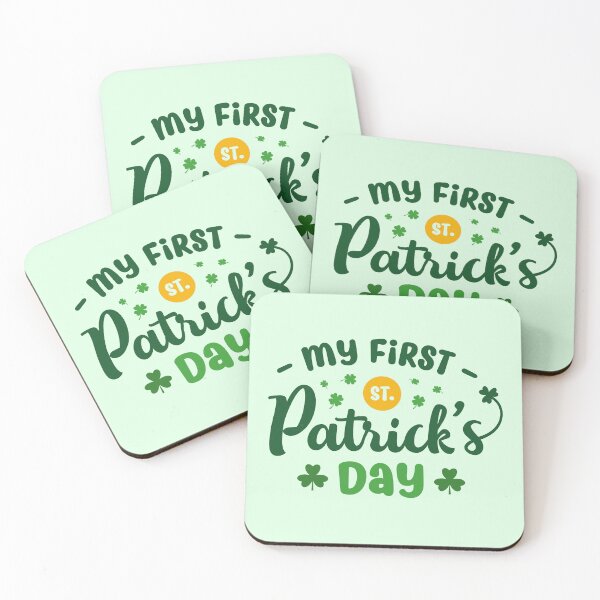 Artikelvorschau, mein erster saint patricks day, saint patricks day design entworfen und verkauft von ArtfulGiftShop.