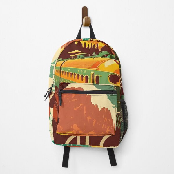 Item preview, Argelia Coastline Railway Vintage Travel Art Póster designed and sold by OldTravelArt.