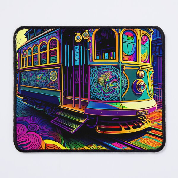 Item preview, San Francisco Cable Car v1 square designed and sold by ai-datamancer.