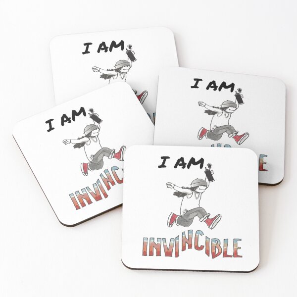 Item preview, I Am Invincible designed and sold by Elizabeth Kriston.