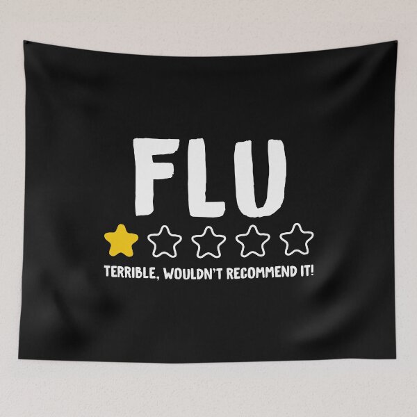 Item preview, FLU Terrible Wouldn't Recommend It! - Funny Influenza  designed and sold by T-shirt For You.