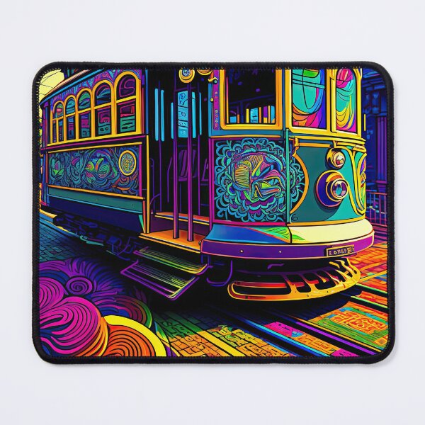 Item preview, San Francisco Cable Car v1 square (no text) designed and sold by ai-datamancer.