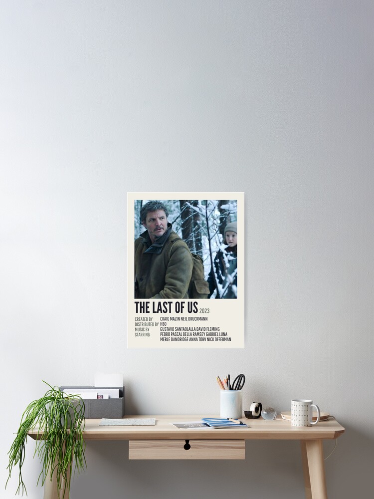 The Last Of Us 2023 HBOmax Original Serie Bus Stop Big Movie Poster  48x70inches