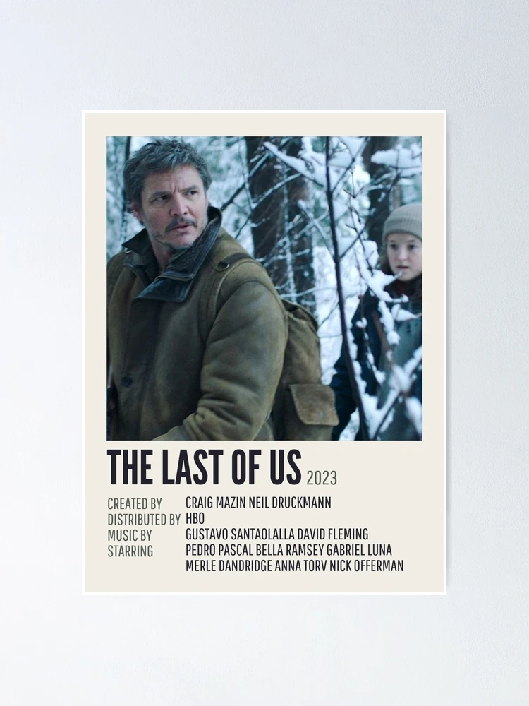 The Last Of Us 2023 HBOmax Serie Bus Stop Poster 48x70inches