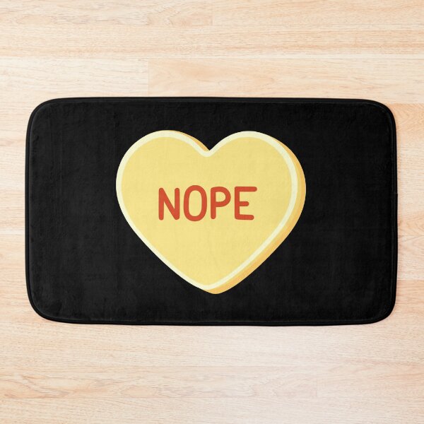 Item preview, Nope - Candy Heart designed and sold by SarcasticWords.