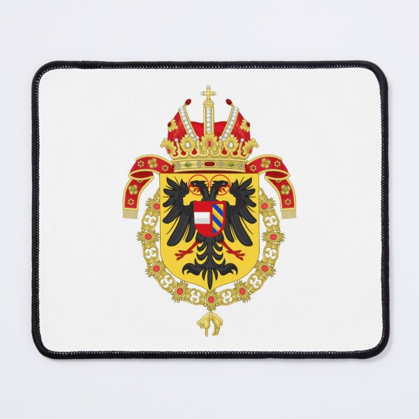 Item preview, Coat of Arms of Rudolf II and Ferdinand II, Holy Roman Emperors-Or shield variant designed and sold by HeraldryCabinet.