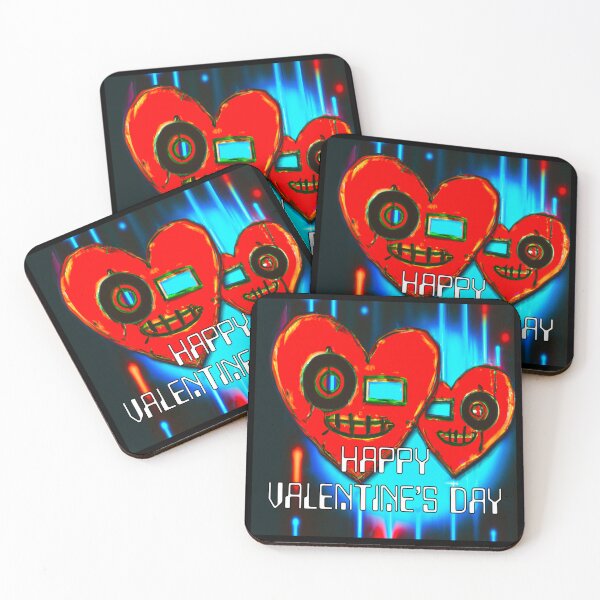 Item preview, Punk Rock Valentine’s Day Hearts – Alternative Love Design designed and sold by Vividality.