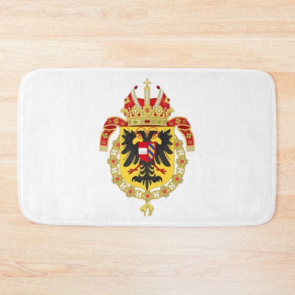 Item preview, Coat of Arms of Rudolf II and Ferdinand II, Holy Roman Emperors-Or shield variant designed and sold by HeraldryCabinet.