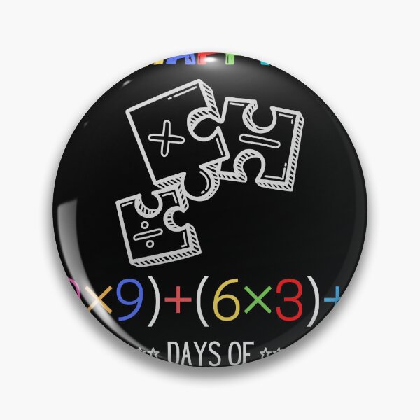 Item preview, Math Formula 100 Days Of School designed and sold by zazluxe.