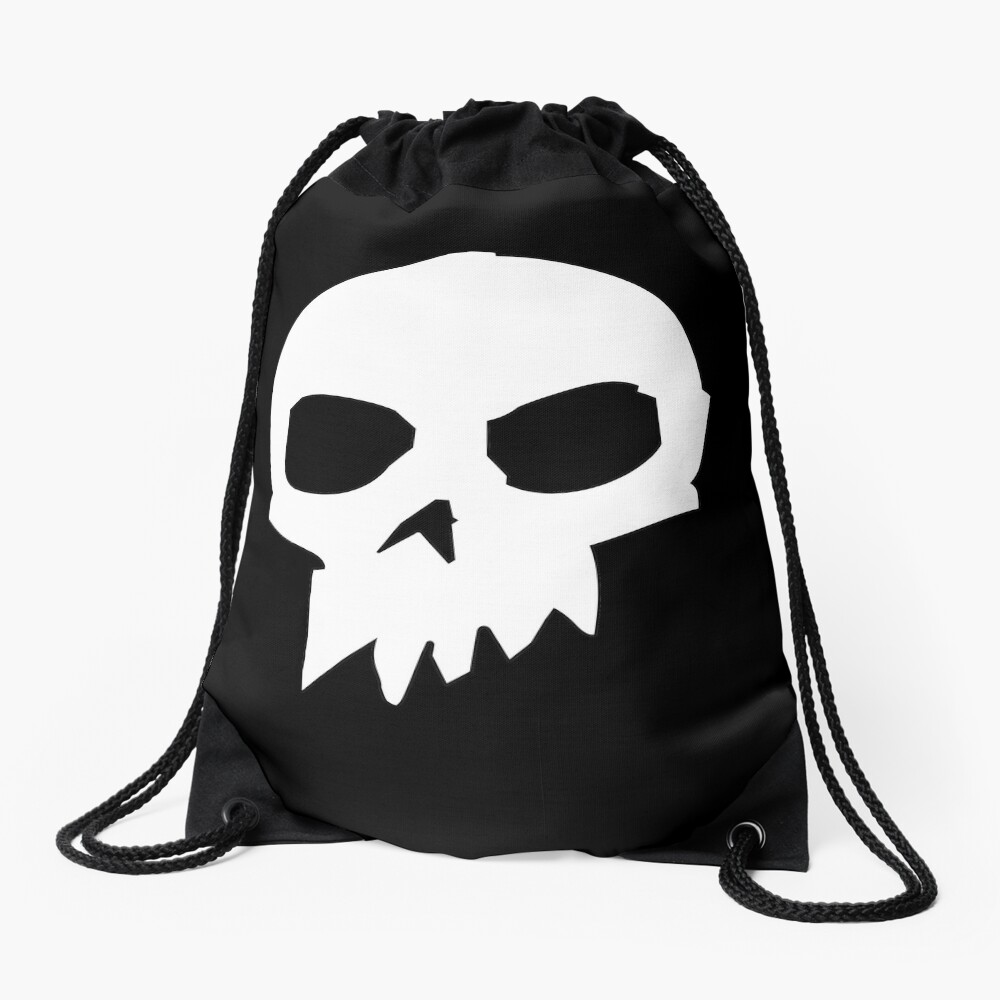 Skull ~ Sid Drawstring Bag