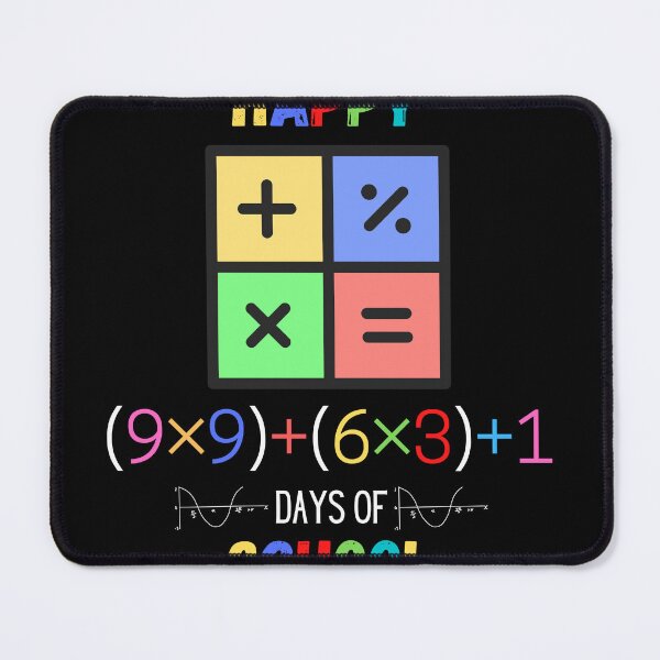 Item preview, Math Formula 100 Days Of School designed and sold by zazluxe.