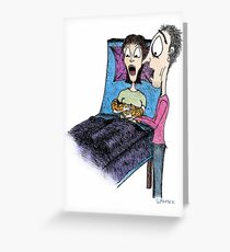 Das Neugeborene Grußkarte