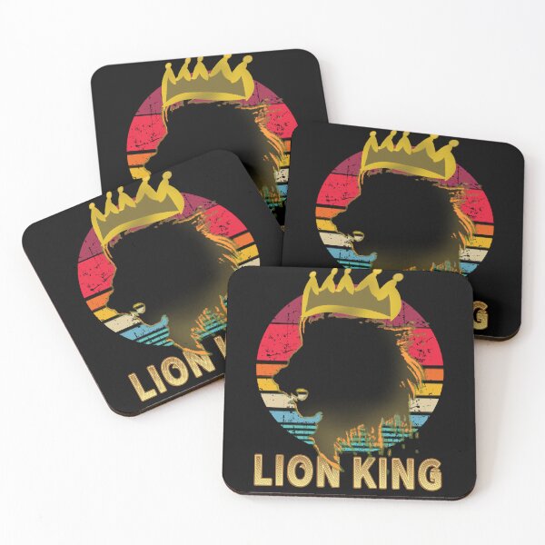 Item preview, The lion king, Retro vintage style , Golden crown. designed and sold by Dodern.