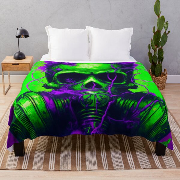 Item preview, Radioactive Skull designed and sold by ArtMadeByAI.