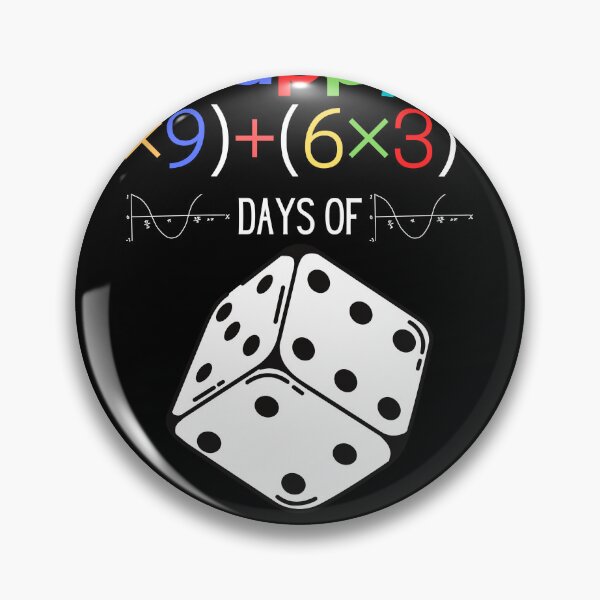 Item preview, Math Formula 100 Days Of School designed and sold by zazluxe.
