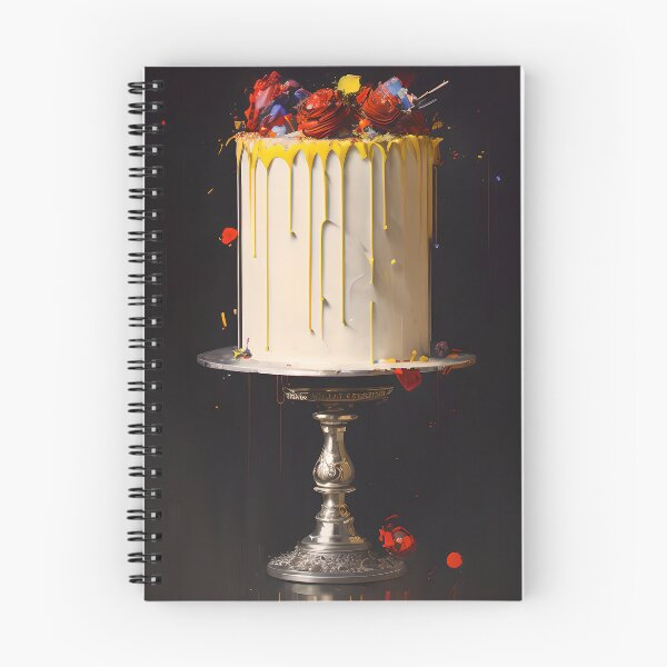 Item preview, Colourful Cake #26 - Prints and Postcards designed and sold by FewBits.