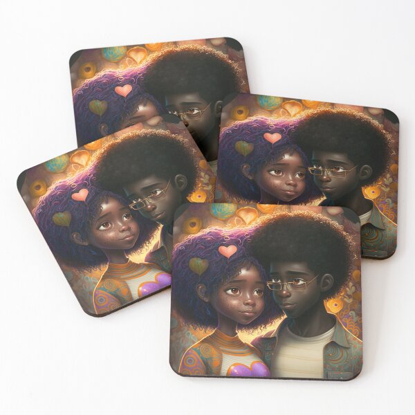 Item preview, Black Lives Matter Love African Beauty 37 | Colorful Cartoons designed and sold by Sunchaser World.