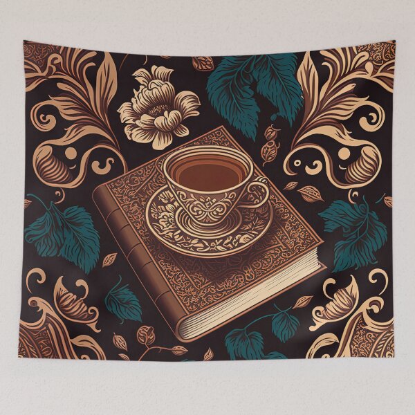 Item preview, Coffee and Books 2 designed and sold by Juliascutecornr.