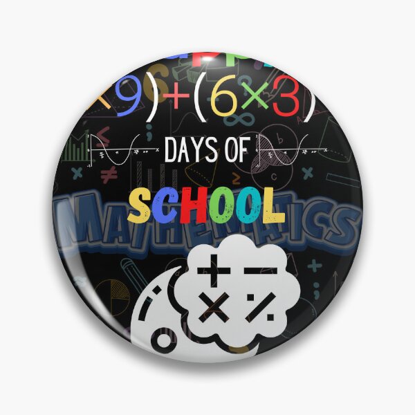 Item preview, Math Formula 100 Days Of School designed and sold by zazluxe.