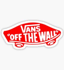 Rotes Logo VansOTW Sticker