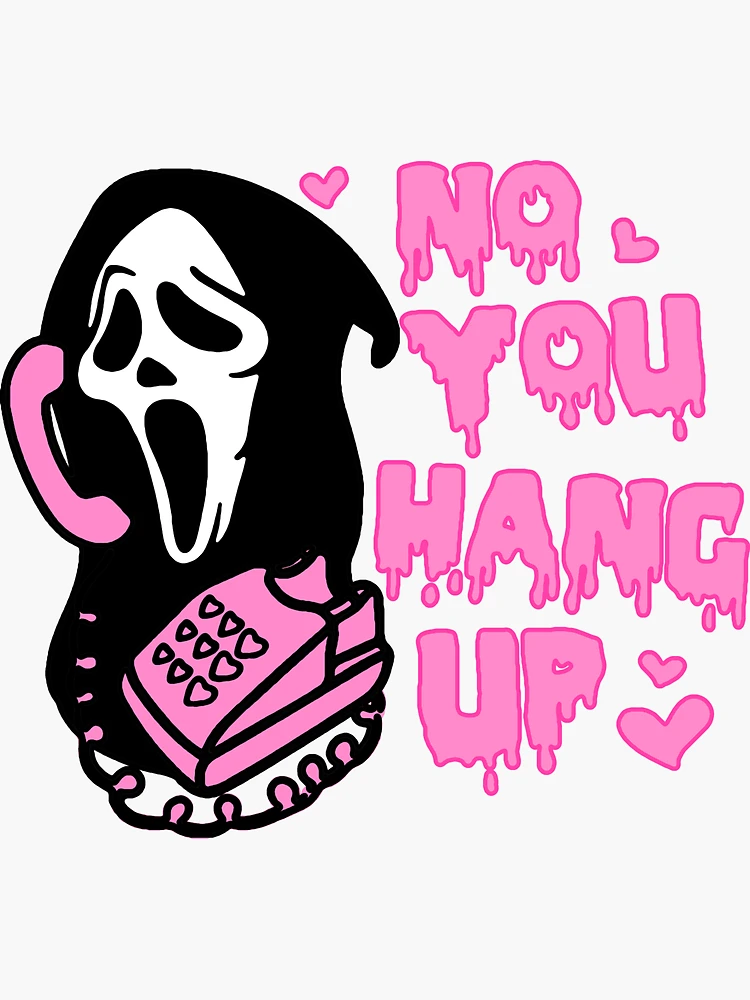 Ghostface Phone Call Magnet for Sale by solartd