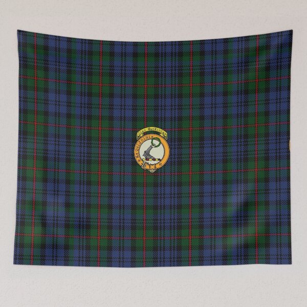 Artikelvorschau, Schottischer Tartan und Wappen von Mackinlay entworfen und verkauft von BagTown Clans.