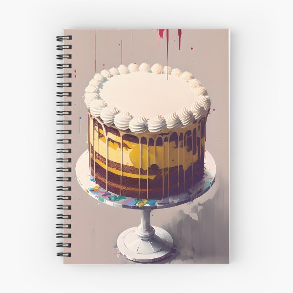Item preview, Colourful Cake #30 - Prints and Postcards designed and sold by FewBits.