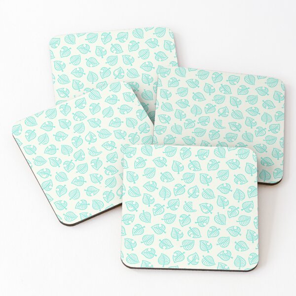 Item preview, Nook Leaf - White Blue designed and sold by Myshtra.
