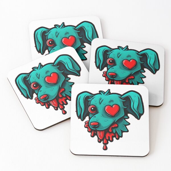 Item preview, Puppy Love: A Valentine's Day Illustration designed and sold by FunnyFur.
