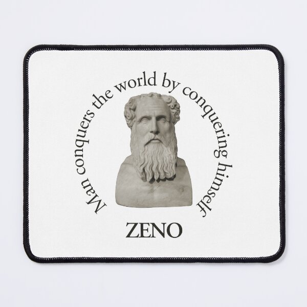 Item preview, ZENO - Man conquers the world by conquering himself designed and sold by scarabtees.
