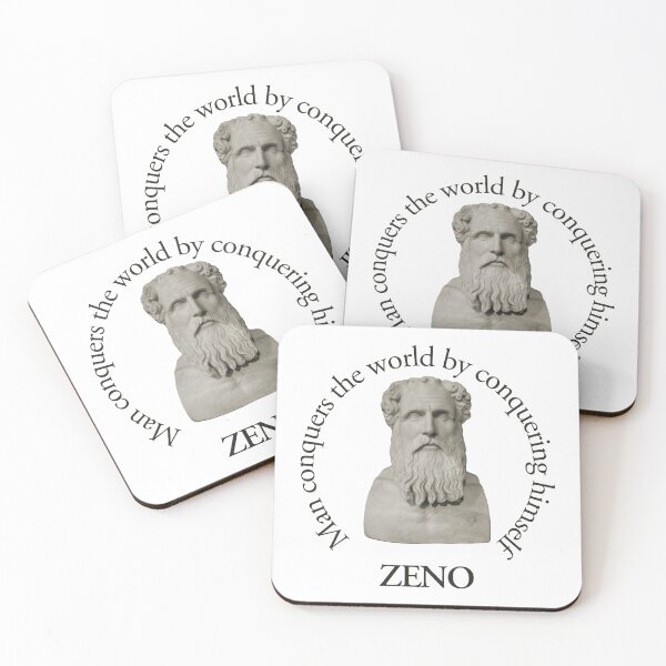 Item preview, ZENO - Man conquers the world by conquering himself designed and sold by scarabtees.