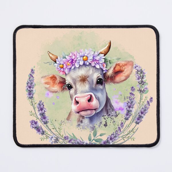 Item preview, Lavender Cow designed and sold by Lylabean22.