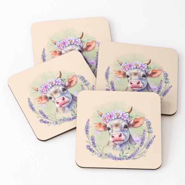 Item preview, Lavender Cow designed and sold by Lylabean22.